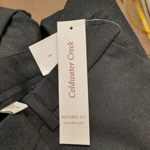 NWT Coldwater Creek (Size 16) Pants Black - Picture 6 of 10